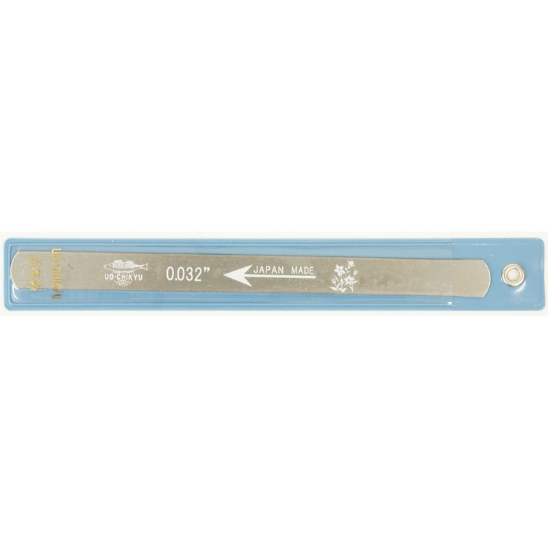 UO-CHIKYU 25-0032 Nut File Hiroshima File 0.032 Inch (W12 x 0.81)