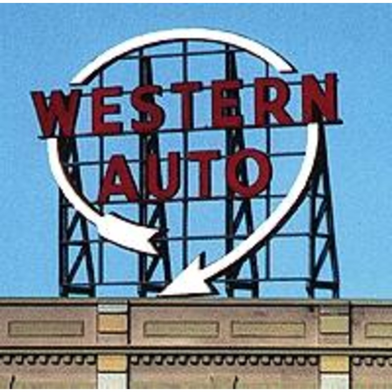 Western Auto Billboard