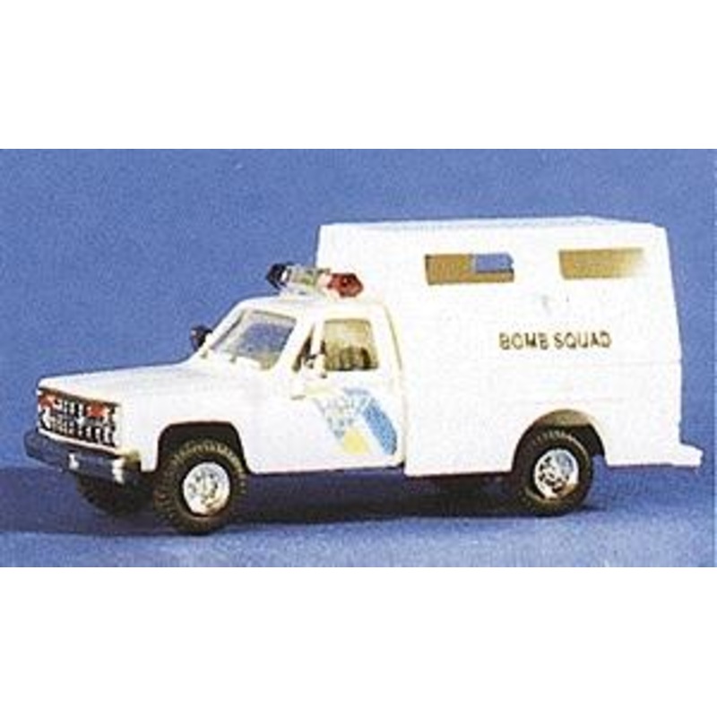 Chevrolet Van New Jersey State Police Bomb Squad White