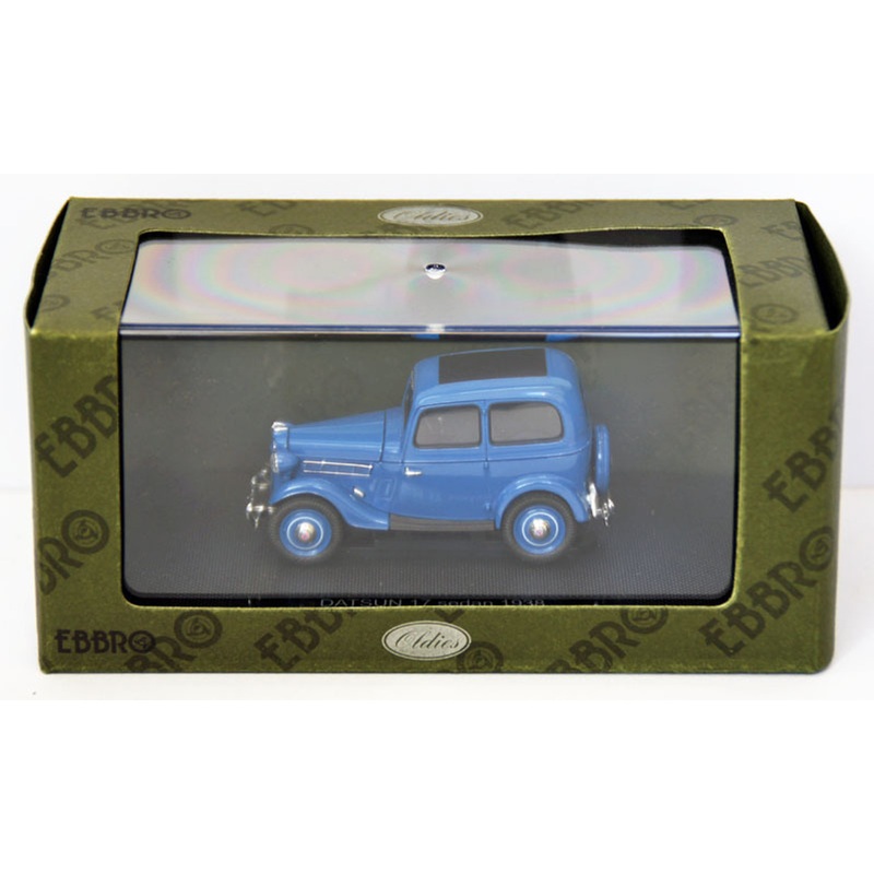 Ebbro 44346 Datsun 17 Sedan 1938 (Dark Blue) 1/43 Scale