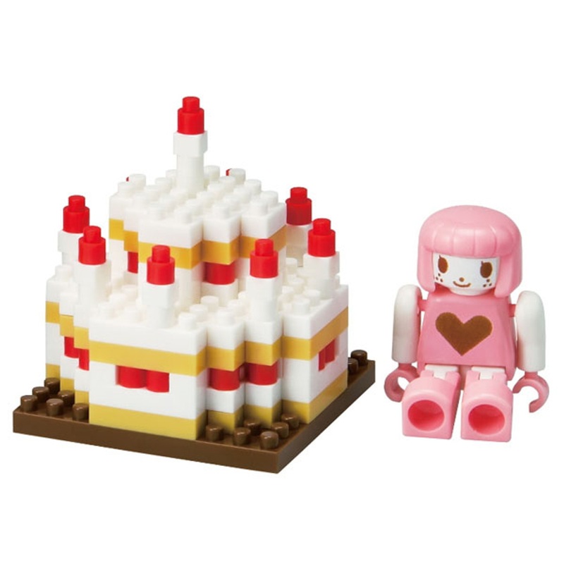 Kawada ML-023 nanoblock Happy Birthday Girl