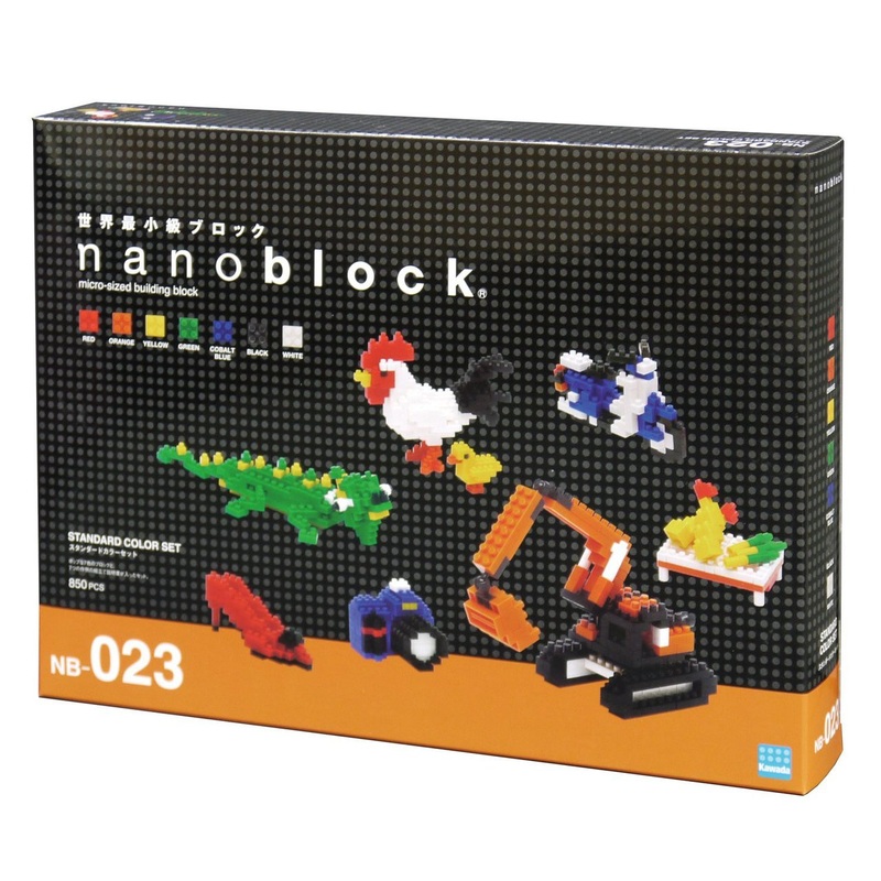 Kawada NB-023 nanoblock Standard Color Set