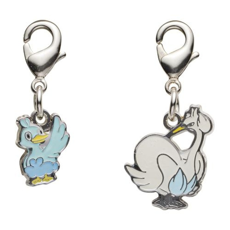 Pokemon Center Original Metal Keychain Series – Ducklett 580-581