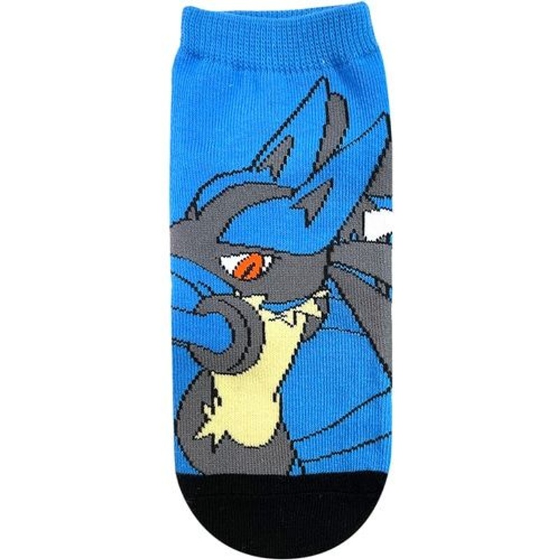 Pokemon Center Original Pokemon Center Ladies Socks – Carax Lucario Battle Stance (23~25cm)