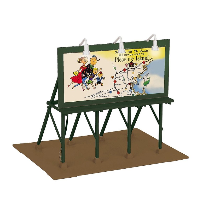 TARIFF O Lighted Billboard Pleasure Island