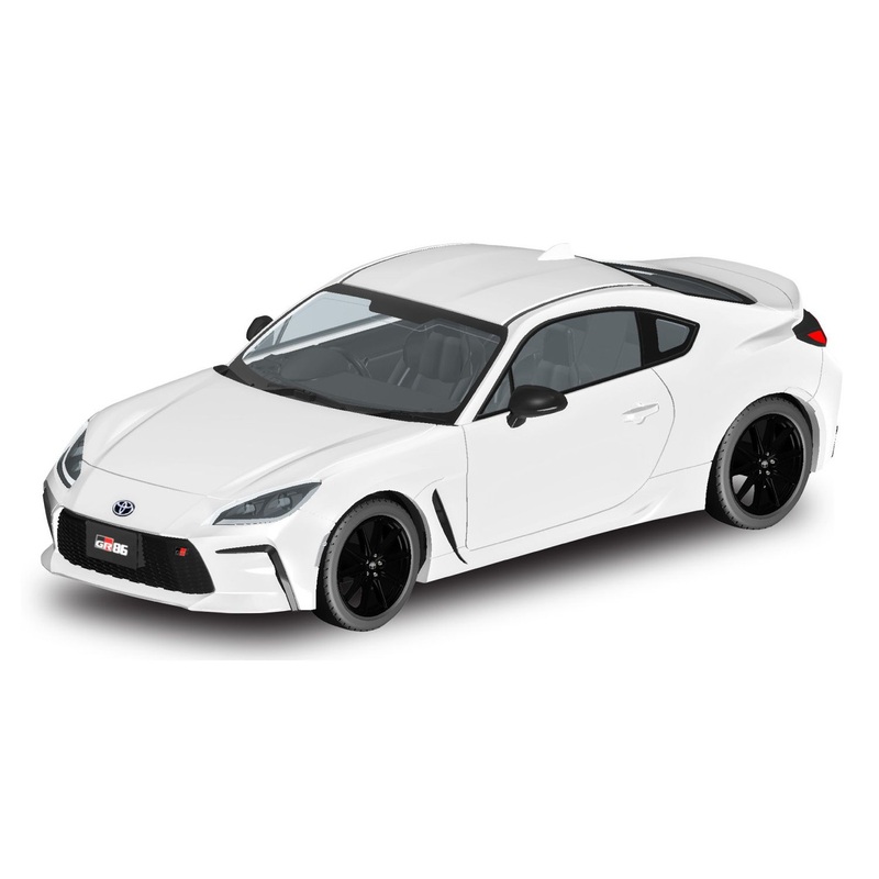 Aoshima The Snap Kit 1/32 Toyota GR86 (Crystal White Pearl) Plastic Model