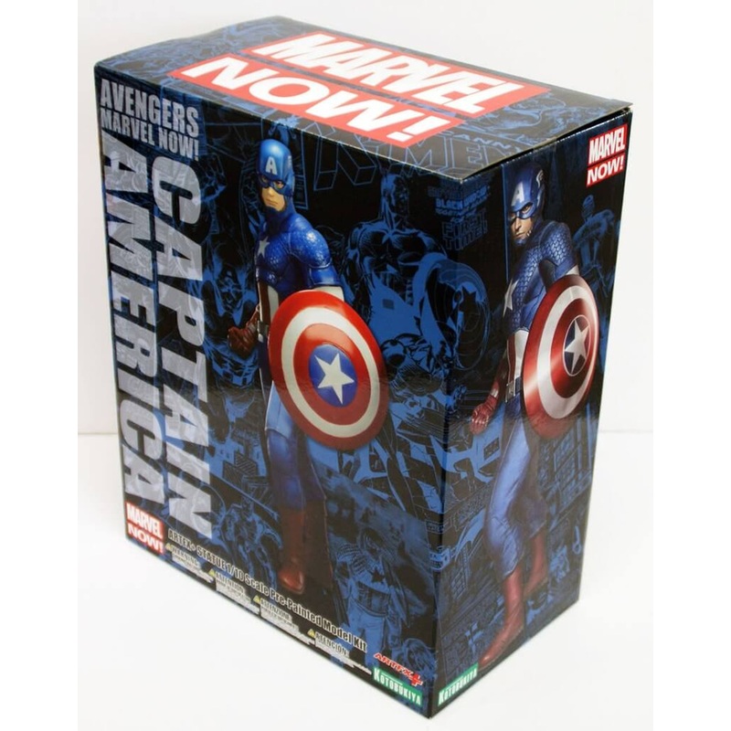 Kotobukiya MK155 ARTFX Avengers Captain America PVC Figure 1/10 Scale