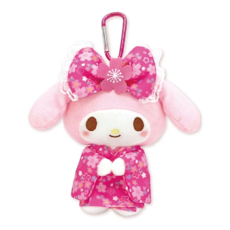 Nakajima Plush Toy With A Reusable Bag Sakura Kimono My Melody