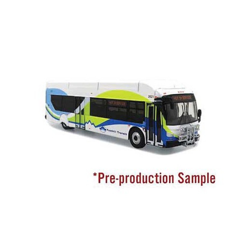 New Flyer Xcelsior XN40 Bus – Assembled