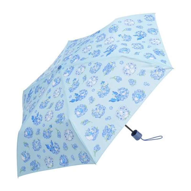 Pokemon Center Original Folding Umbrella Baby Blue Eyes Piplup