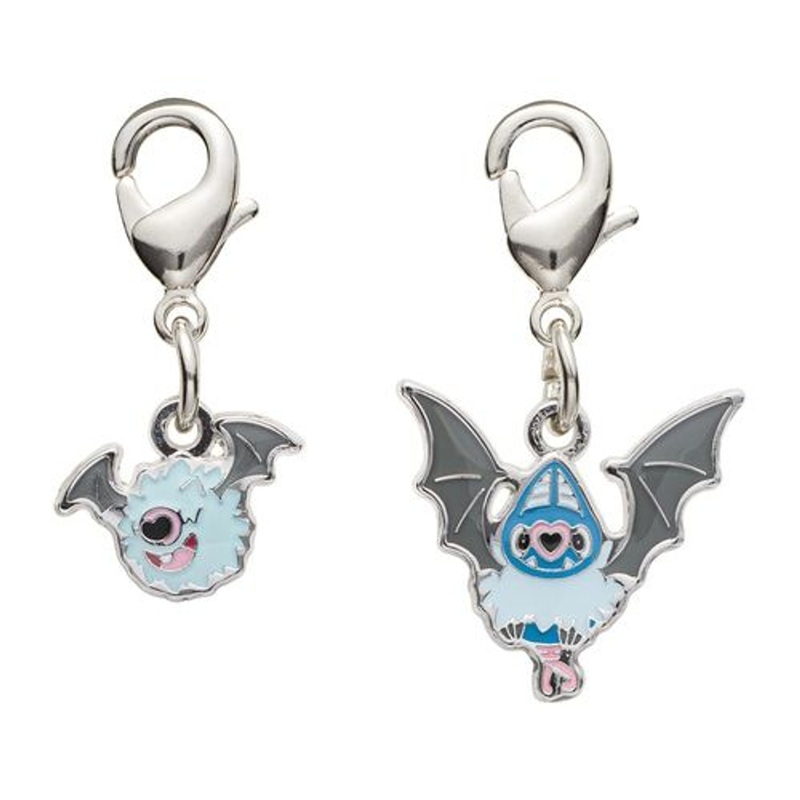 Pokemon Center Original Metal Keychain Series – Woobat 527-528