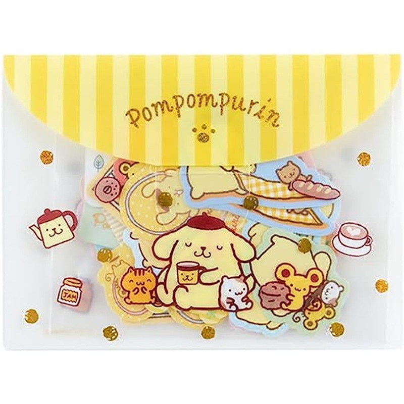 Sanrio Stickers and Case Set – Pom Pom Purin