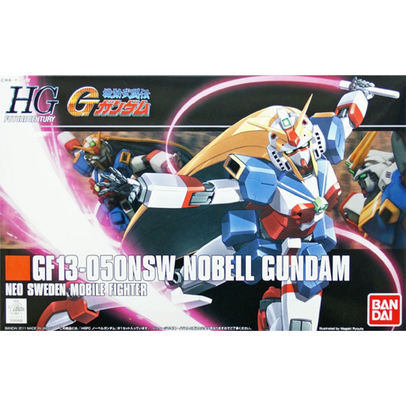 Bandai HGUC 119 Gundam GF13-050NSW NOBELL Gundam 1/144 Scale Kit
