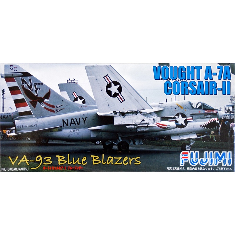 Fujimi F56 Vought A-7A Corsair-II BLUE BLAZERS 1/72 Scale Kit