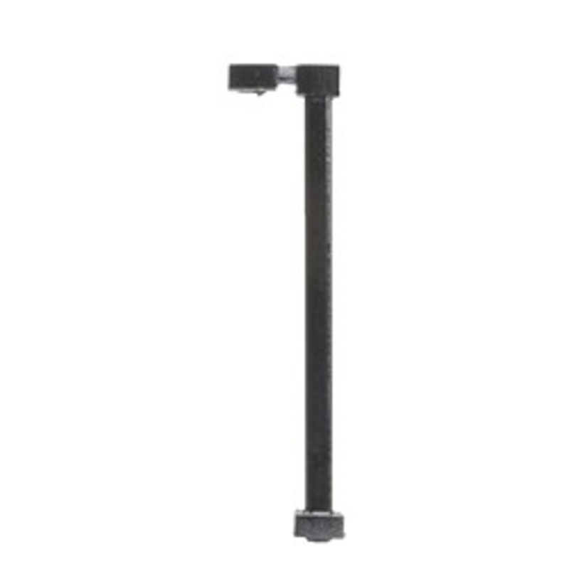 N Single Arm Square Light Black 15′ Warm