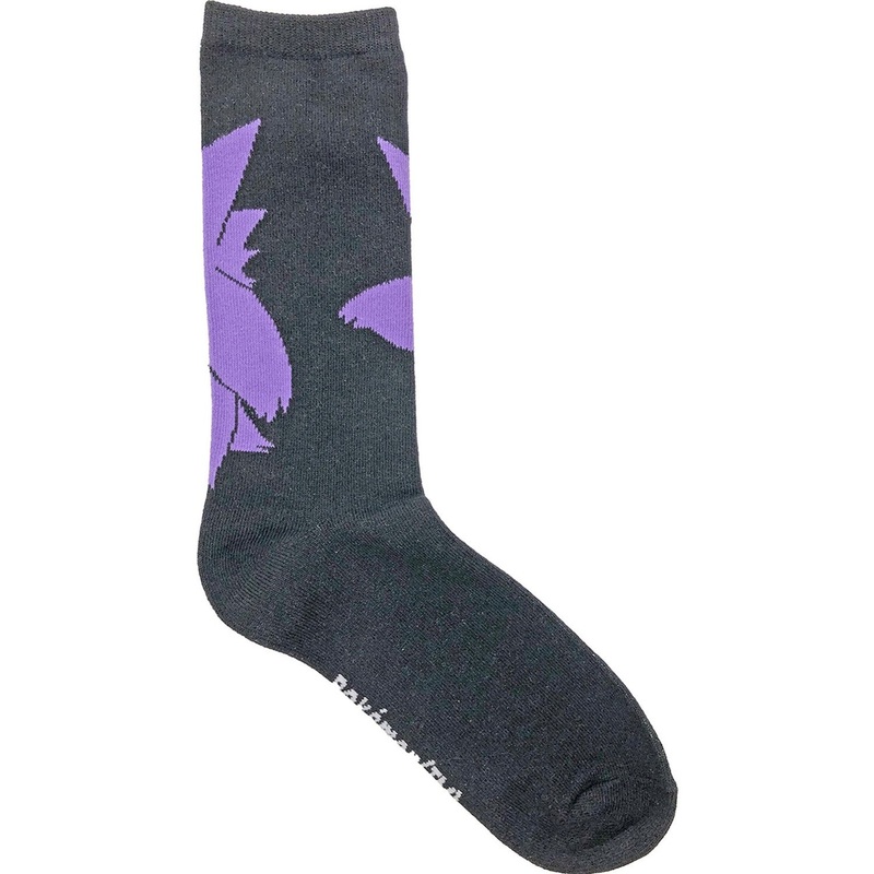 Pokemon Center Original 3P Crew Socks Gengar Snorlax Lucario Large (26-29cm)