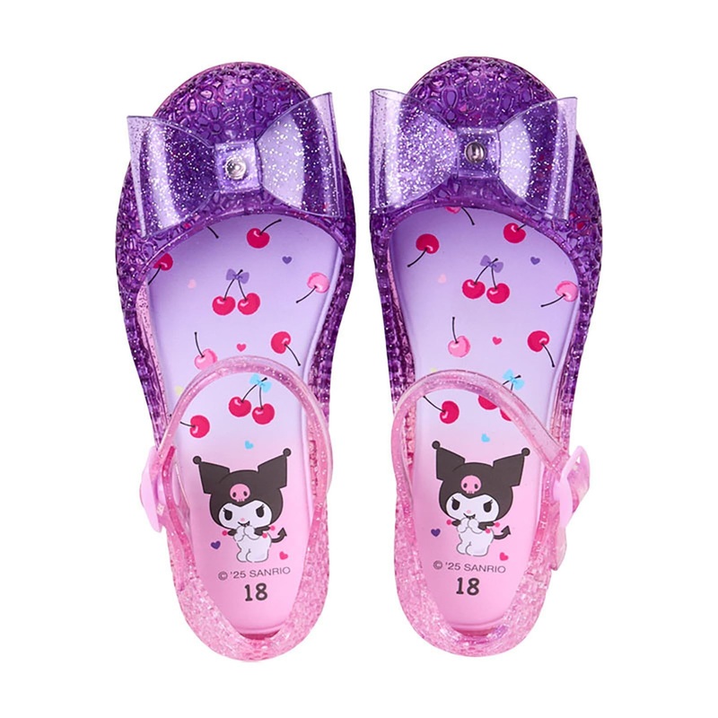 Sanrio Kuromi Kids Clear Sandals 19cm