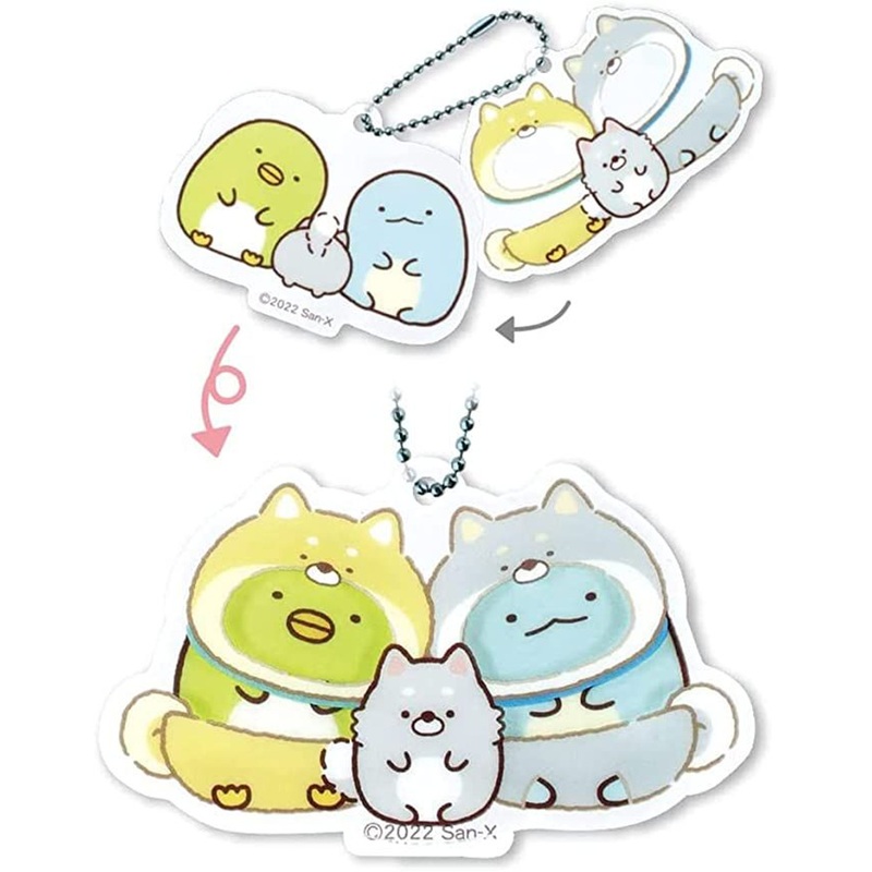 T’s Factory Acrylic Key Holder Sumikko Gurashi Dogs
