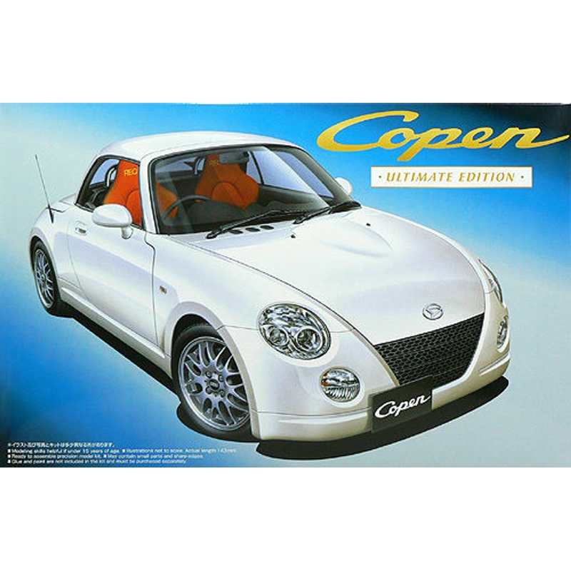 Aoshima 45015 Daihatsu Copen Ultimate edition 1/24 Scale Kit