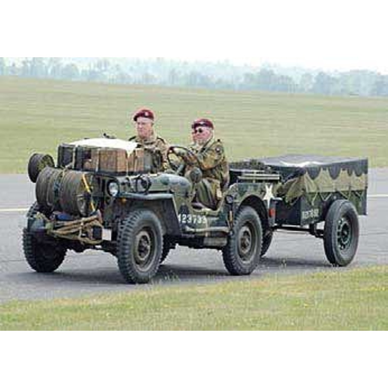 British airborne Jeep