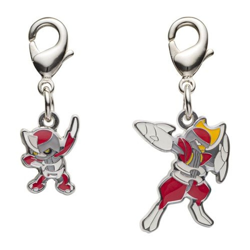 Pokemon Center Original Metal Keychain Series – Pawniard 624-625