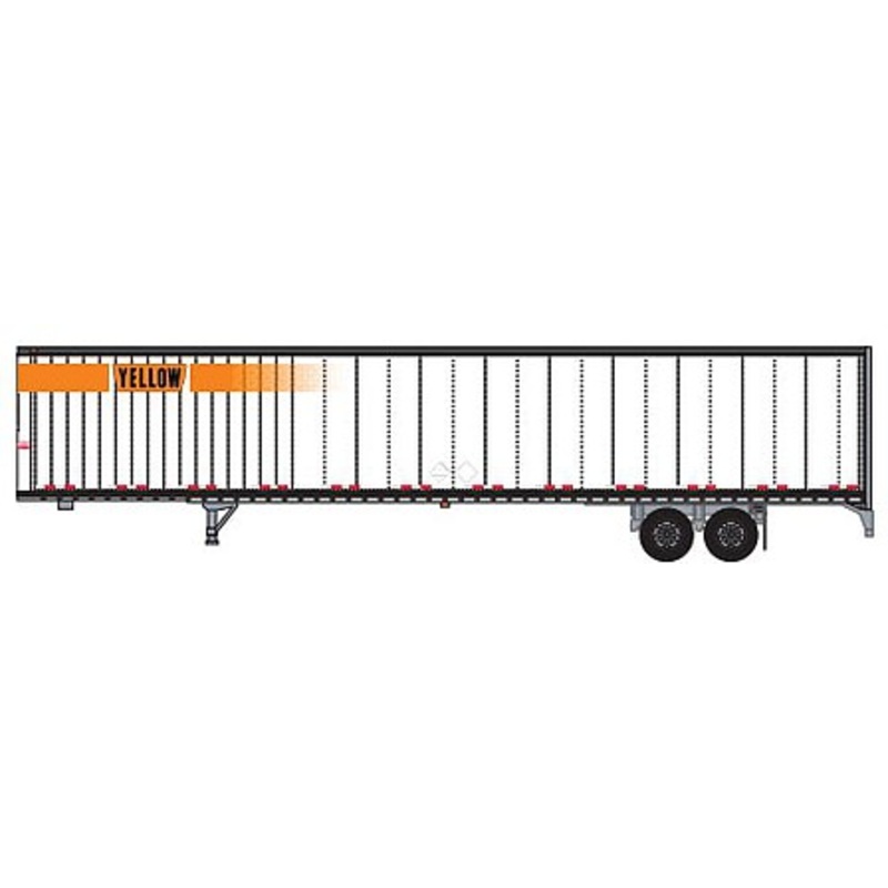 Semi-Trailer YELLOW 8 – N-Scale