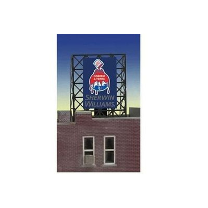 Sherwin Williams Paints Animated Billboard Lattice Support