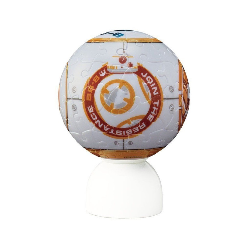 Yanoman 3D LED Lantern Puzzle 2003-467 Star Wars BB-8 (60 Pieces)