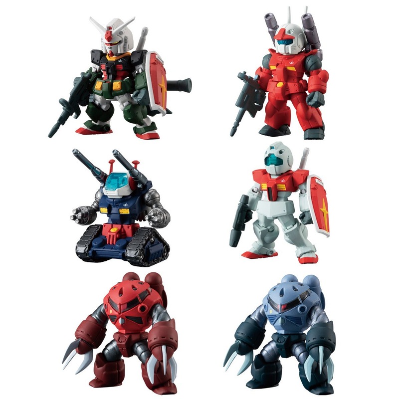 Bandai FW GUNDAM Converge #Operation JABURO 10Pcs Complete Box