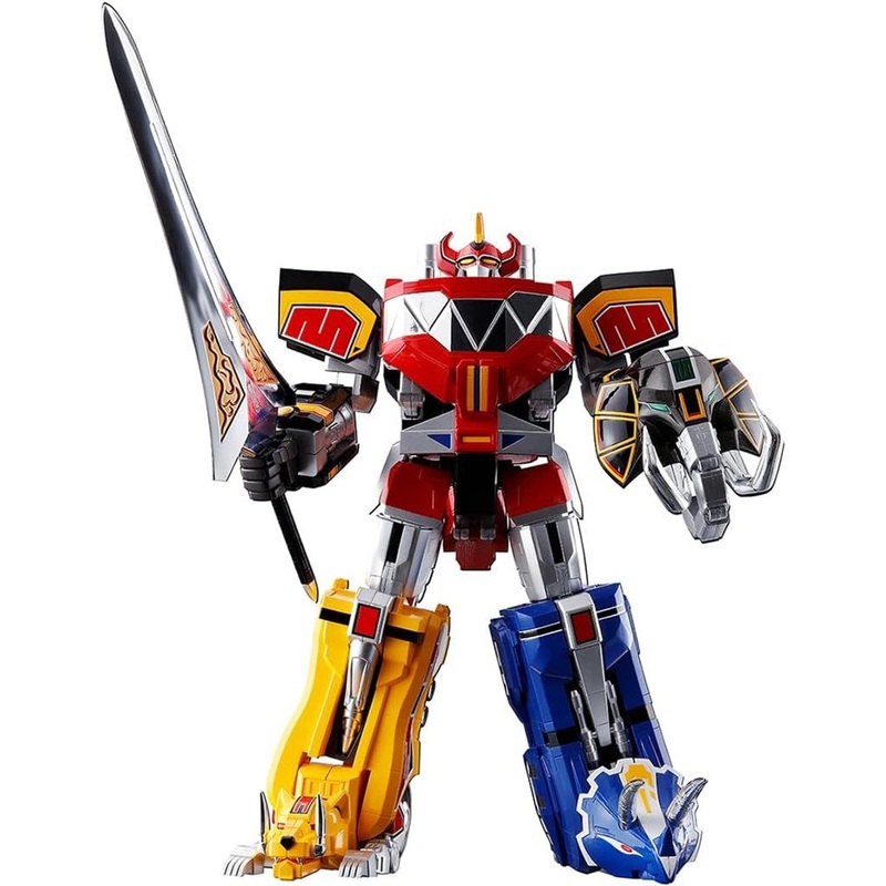 Bandai Soul of Chogokin Zyutei Daizyuzin GX-72 Daizyuzin & GX-78 Dragon Caesar Figure (Kyoryu Sentai Zyuranger)