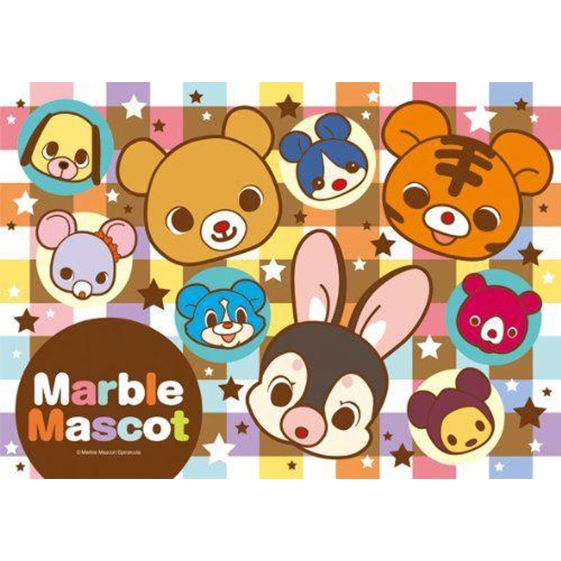 Ensky 108-390 Jigsaw Puzzle Marble Mascot (108 Pieces) (RARE)