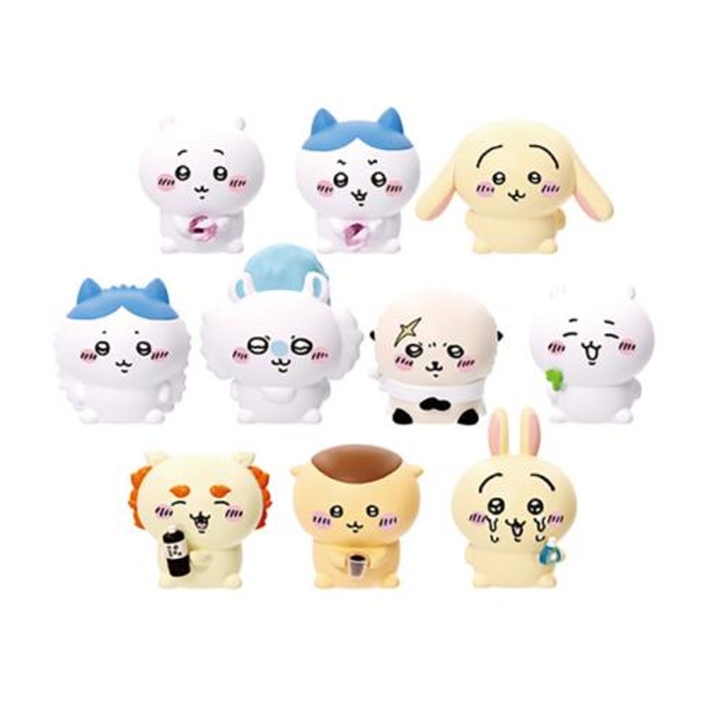 Ensky Chiikawa Soft Vinyl Puppet Mascot 2 10pcs BOX