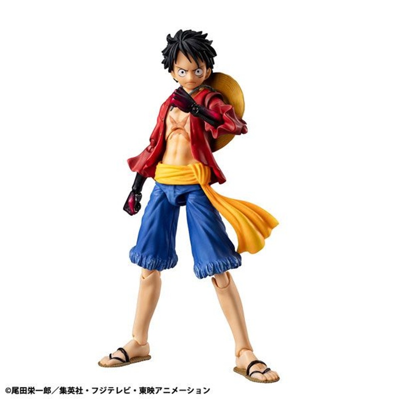MegaHouse Variable Action Heroes: ONE PIECE – Monkey D. Luffy Armament Haki Ver. Figure