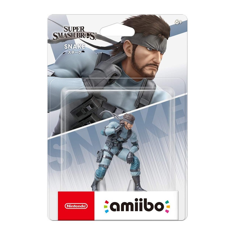 Nintendo amiibo Super Smash Bros. Series Snake Figure (Metal Gear Solid)