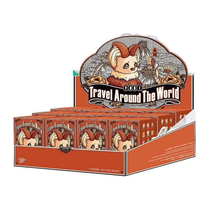 POP-MART Yoki Travel Around The World Series Figure (12 BOX RANDOM)