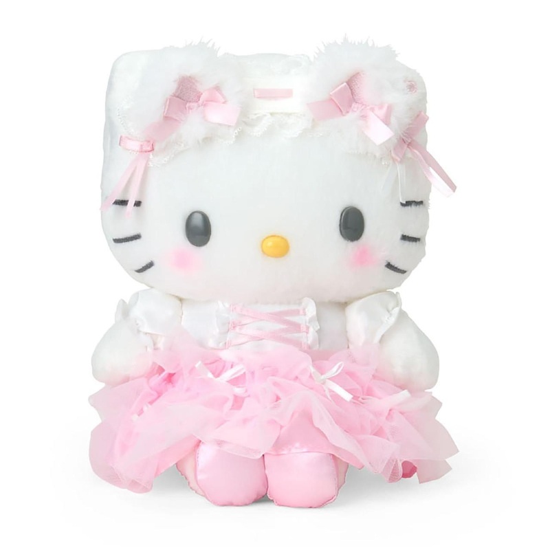 Sanrio Hello Kitty Plush Toy (White Cat Ballerina)