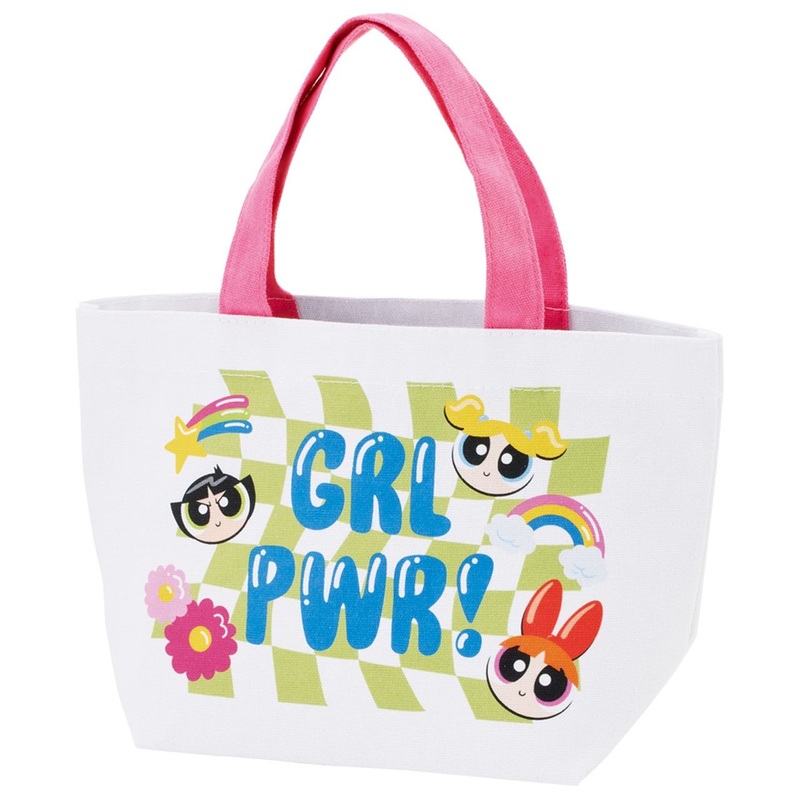 Skater The Powerpuff Girls Canvas Lunch Tote Bag