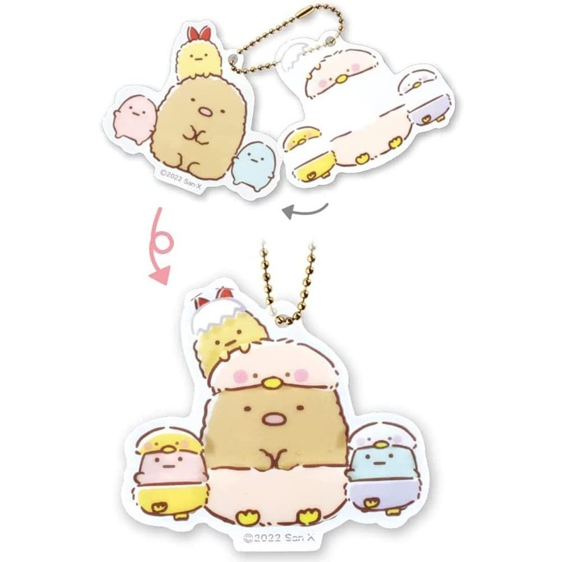 T’s Factory Acrylic Key Holder Sumikko Gurashi Birds