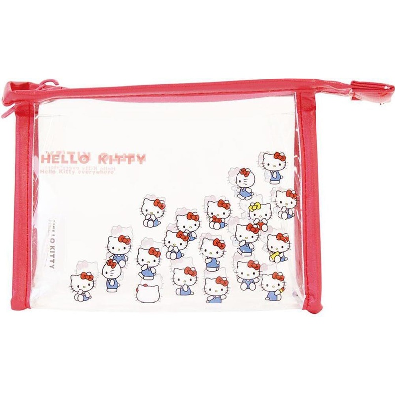 T’s Factory Sanrio Fuchi-Iro Pouch Hello Kitty