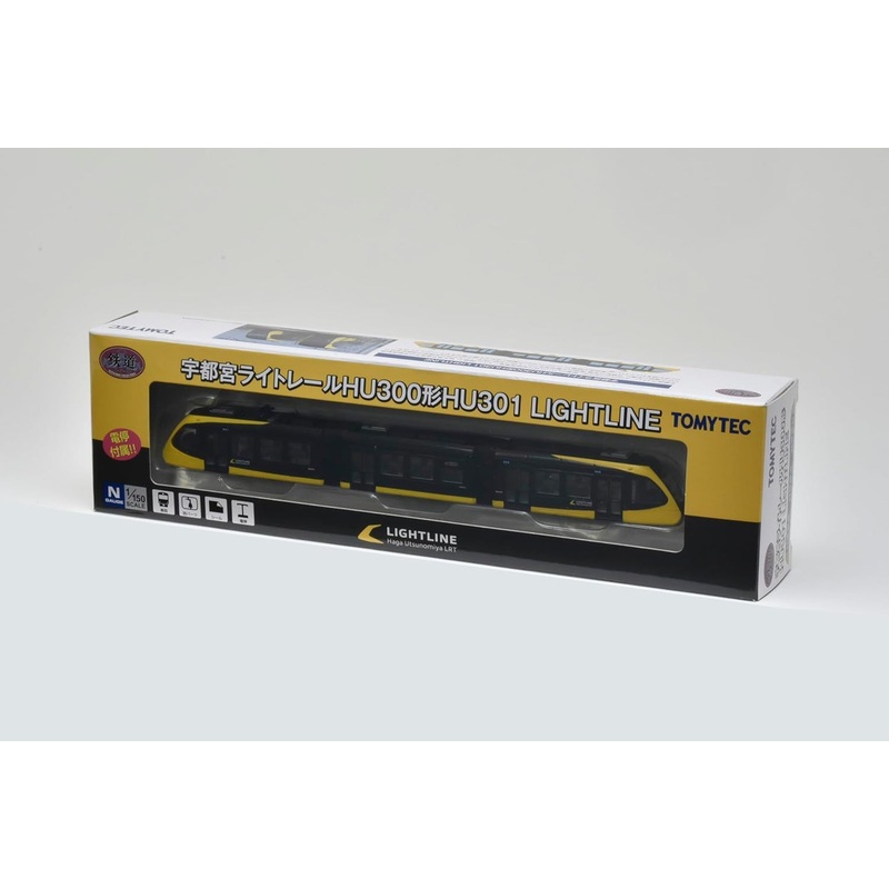 Tomytec Utsunomiya Light Rail Type HU300 HU301 LIGHTLINE (N scale)