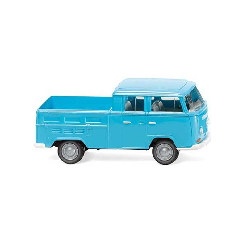 VW T2 Dopplekabine blue