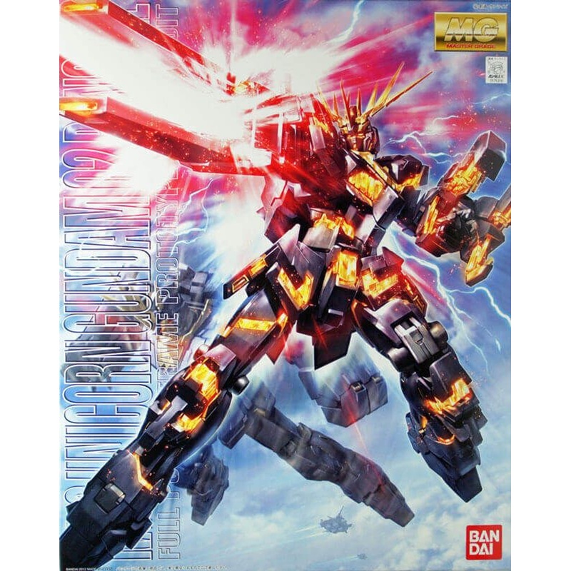 Bandai MG Gundam RX-0 Unicorn Gundam 02 Banshee 1/100 Scale Kit