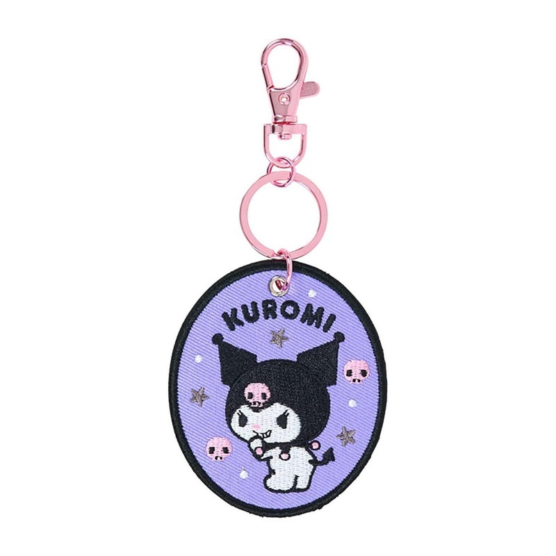 Sanrio Embroidered Patch Keychain (Character Awards First Edition) Kuromi