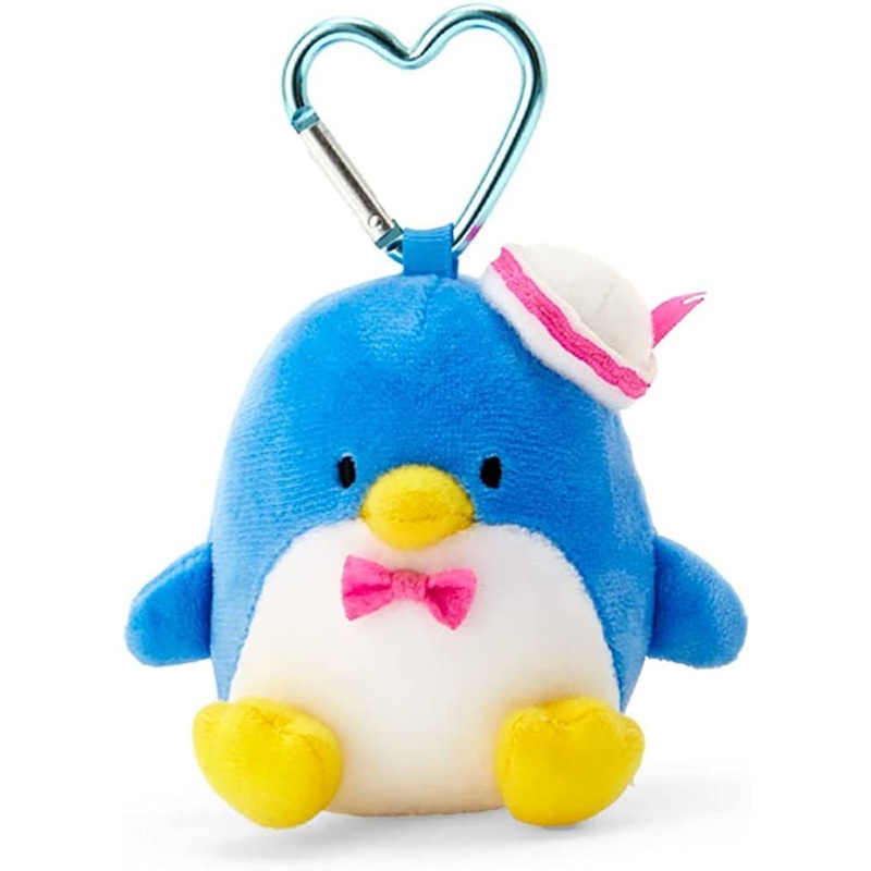 Sanrio Plush Mascot Holder with Heart Carabiner – Tuxedo Sam
