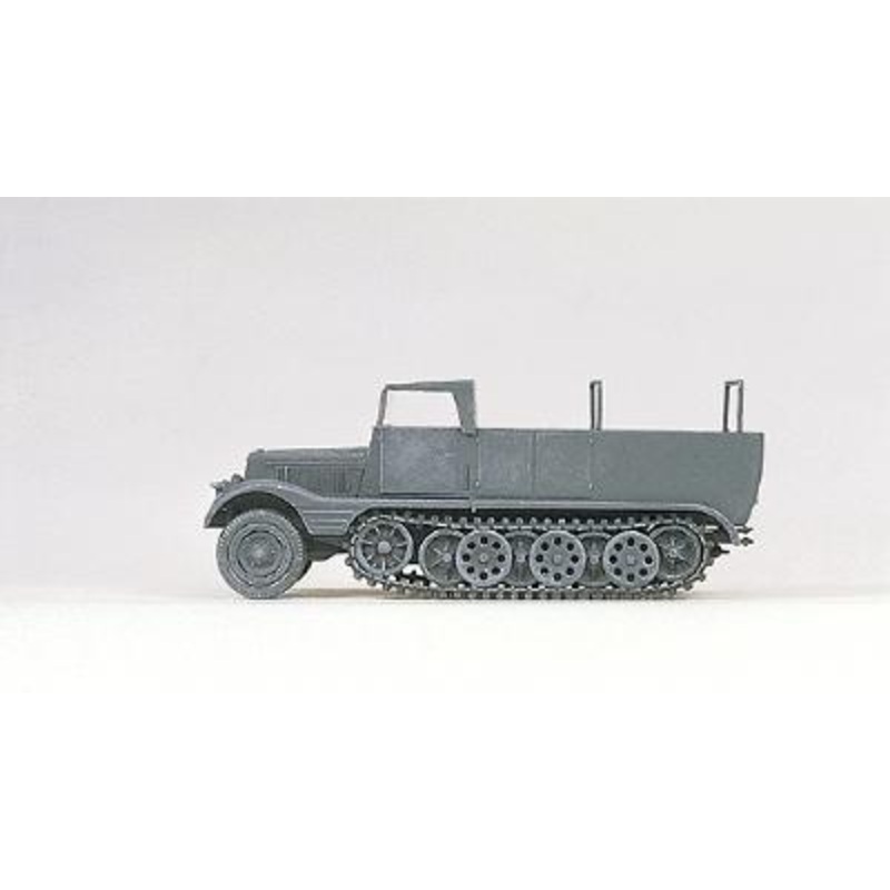 SdKfz 11 Series Medium Half-Track Open Version Gray Kit