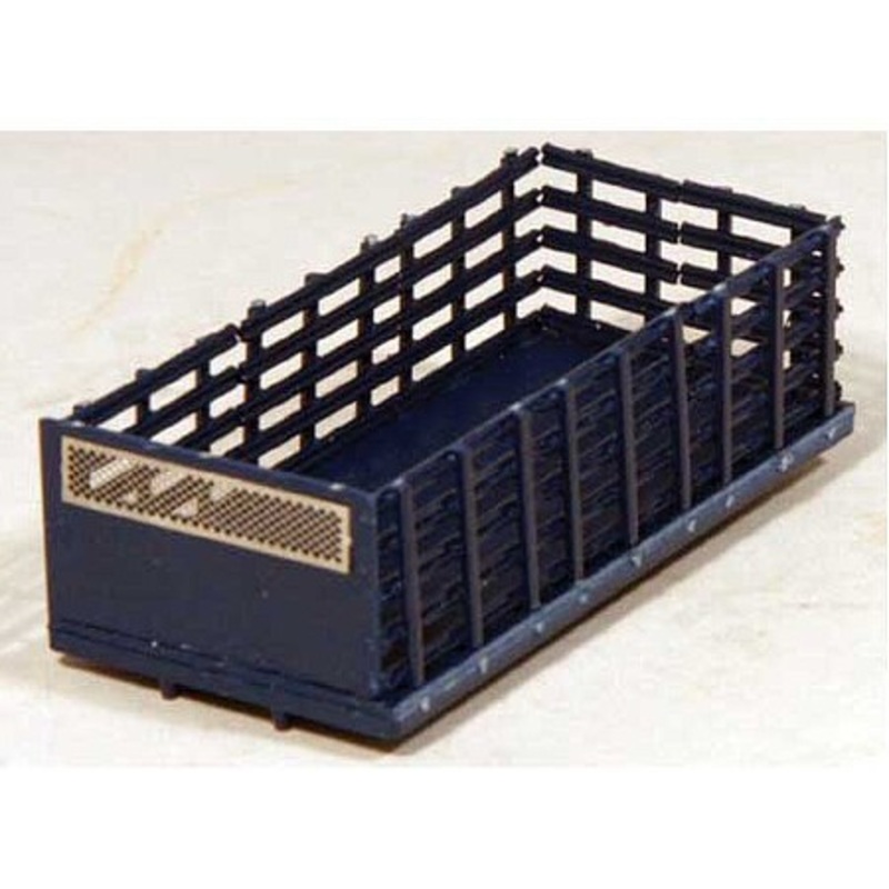 Stake Bed Painted Blue – HO-Scale