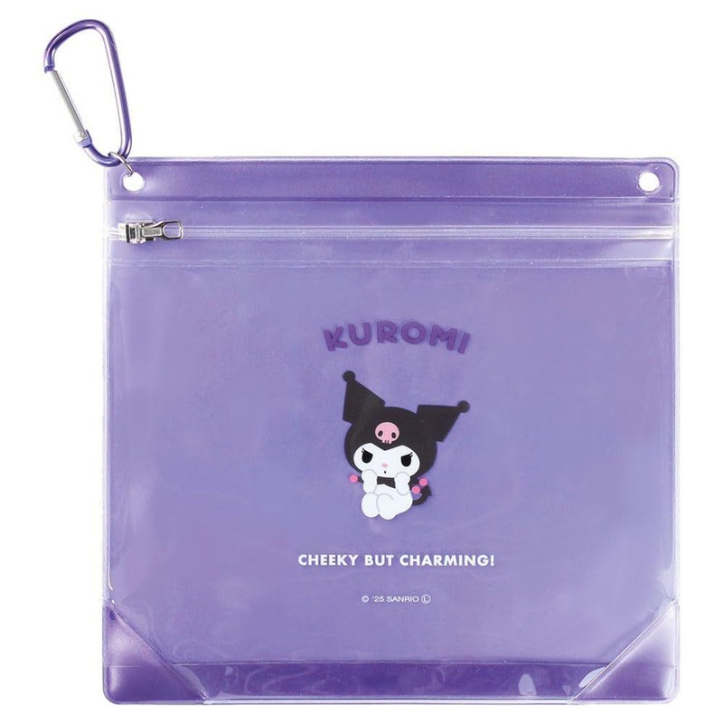 T’s Factory Kuromi Carabiner Zipper Case Sanrio