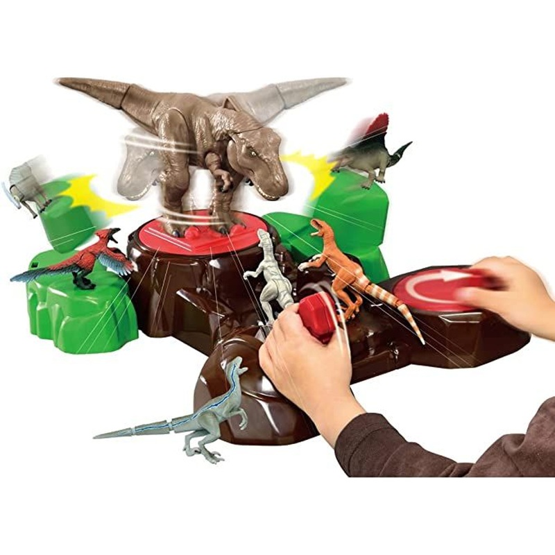 Takara Tomy Ania Jurassic World Kick Off! The Strongest T-Rex Play Set