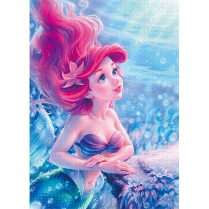 Tenyo D-2000-635 Jigsaw Puzzle Disney The Little Mermaid Ariel – Longing for Love (2000 Pieces)