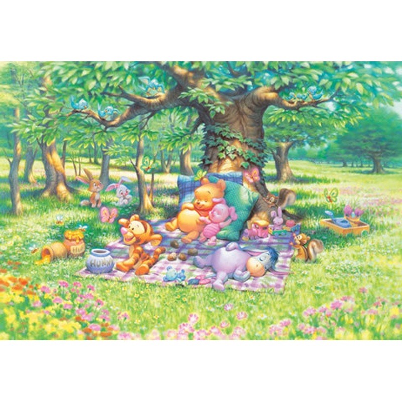 Tenyo Japan Jigsaw Puzzle D-300-204 Disney Winnie-the-Pooh (300 Pieces)